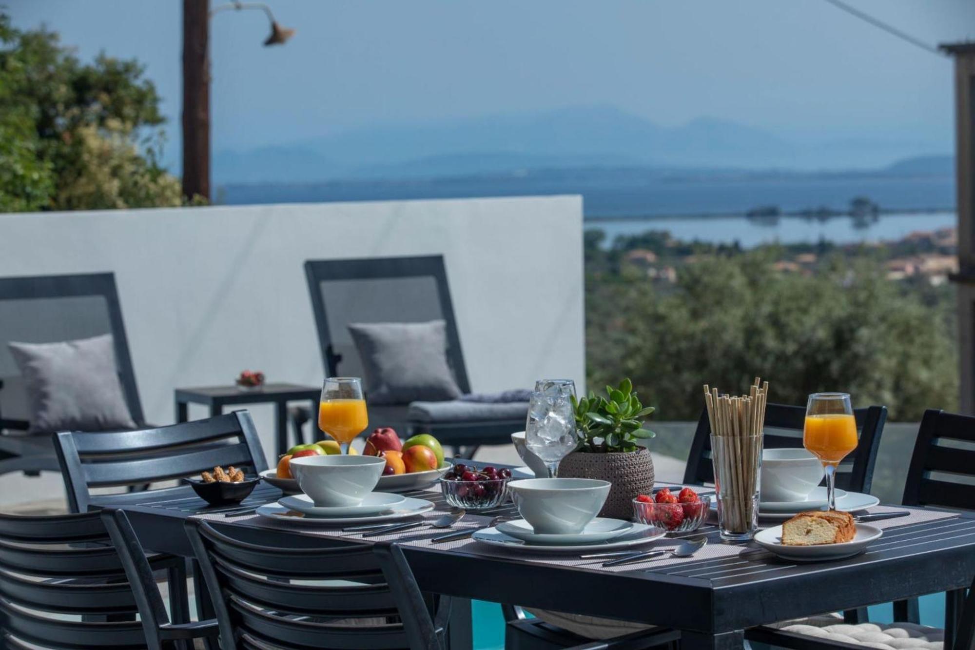 Aloft Luxury Villas Lefkada - Heated Pool Apolpaina Exterior foto